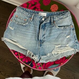 Zara size 8 Jean shorts